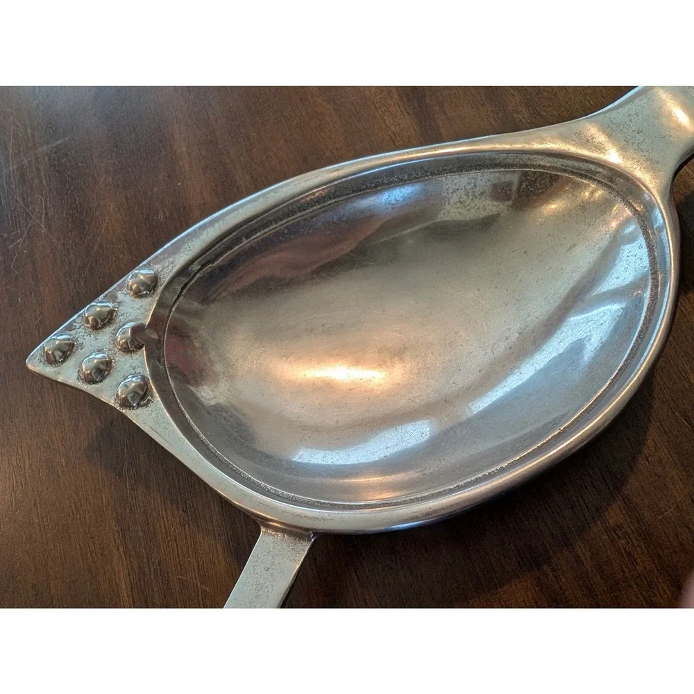 Mariposa Sunglasses Serving Tray Silver Aluminum Cat Eye Studded Retro Decor